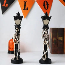 Load image into Gallery viewer, Resin Skeleton Decoration Light &amp; Skull Crow Light