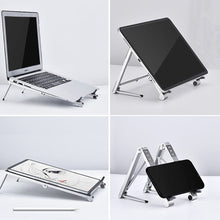 Load image into Gallery viewer, Portable Aluminum Foldable Laptop Stand