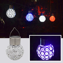 Load image into Gallery viewer, Solar Hanging Lantern Outdoor Waterproof Solar Lamps