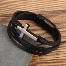 Load image into Gallery viewer, Multilayer Cross Bracelet