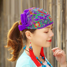 Load image into Gallery viewer, Ethnic Embroidered Turban