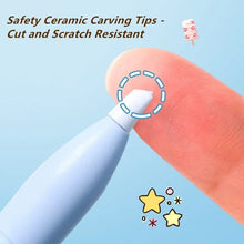 Load image into Gallery viewer, Mini Folding Pen Scissors Graving Knife for Kids