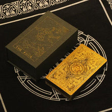 Load image into Gallery viewer, 🔮Explore the Mystical World of Tarot Gold Foil Tarot🔮