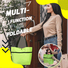 Load image into Gallery viewer, 2 In 1 Foldable Shopping Cart