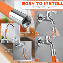Load image into Gallery viewer, Foaming Flexible Water Tap Extender