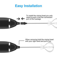 Load image into Gallery viewer, Handheld 2 in 1 Electric Mini Frother &amp; Whisk