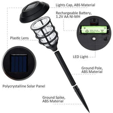 Load image into Gallery viewer, Solar Powered Waterproof Garden Lights
