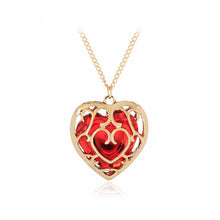 Load image into Gallery viewer, Cutout Heart Crystal Necklace