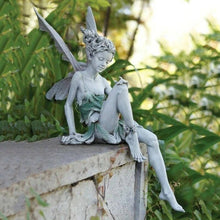 Load image into Gallery viewer, Sitting Fairy Garden Statue