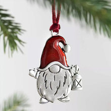 Load image into Gallery viewer, Solid Pewter Christmas Tree Ornament