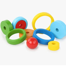 Load image into Gallery viewer, Educational Tower of Matching Building Blocks Toy