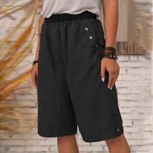 Load image into Gallery viewer, Solid Color Cotton and Linen Pants