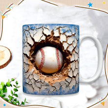 Load image into Gallery viewer, 3D Vintage Baseball Mug