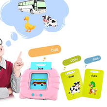 Load image into Gallery viewer, 🌈🎨Talking Flash Cards Educational Toys for Toddlers Age 2-6💐