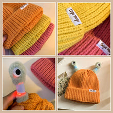 Load image into Gallery viewer, 🐸Winter Parent-Child Cute Glowing Little Monster Knit Hat