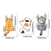 Load image into Gallery viewer, Cute Cat Cartoon Decal Car Stickers, 3 pcs