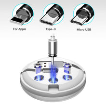 Load image into Gallery viewer, Mini Digital Magnetic 3-in-1 Charging Gadgets Storage Box