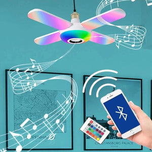 🎶Bluetooth Four Leaf Music Light🎶