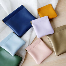 Load image into Gallery viewer, PU Leather Pocket Cosmetic Bag