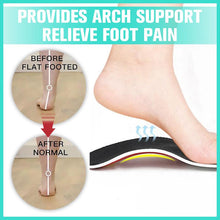 Load image into Gallery viewer, Arch Support Foot Insoles