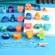 Load image into Gallery viewer, Educational Lacing Beads