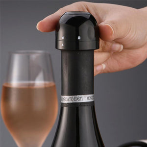 🍷Reusable Vacuum Silicone Sealed Wine, Beer, Champagne Bottle Cap Stopper🍾