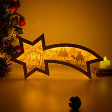 Load image into Gallery viewer, LED Wooden Poinsettia Lights