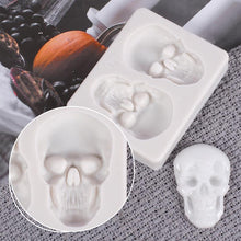 Load image into Gallery viewer, 3D Skull Cake Mold