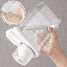 Load image into Gallery viewer, Cereal Dispenser Easy Flow Storage Jar Plastic Grocery Container