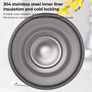 Car Cup 304 Stainless Steel Thermos Flask