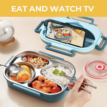 Load image into Gallery viewer, Stainless Steel Bento Lunch Box