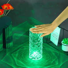 Load image into Gallery viewer, 🎁Rose Rays Crystal Diamond Table Lamp