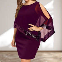 Load image into Gallery viewer, Sequin Plus Size Dress