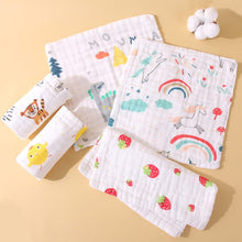 Load image into Gallery viewer, Baby Cartoon cotton gauze towel