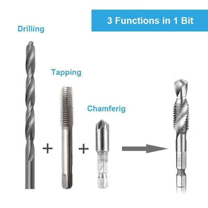 Metric Tap Drill Bits