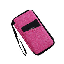 Load image into Gallery viewer, Multi Pockets Family Travel Document Bag