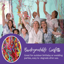 Load image into Gallery viewer, Colorful Hand Throw Confetti Streamers (10 Pcs)