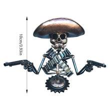 Load image into Gallery viewer, 💀Cowboy Skull Gunslinger Hood Ornament💀