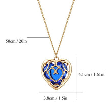Load image into Gallery viewer, Cutout Heart Crystal Necklace