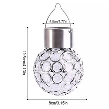 Load image into Gallery viewer, Solar Hanging Lantern Outdoor Waterproof Solar Lamps