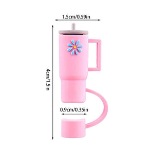 🥤Silicone Straw Cap