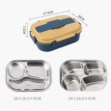 Load image into Gallery viewer, Stainless Steel Bento Lunch Box