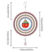 Load image into Gallery viewer, DIY Diamond Painting Double-sided Rotatable Hanging Wind Chime