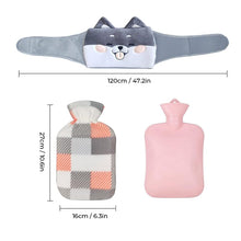 Load image into Gallery viewer, Plush Refillable Hot Water Bottle Belt