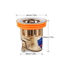 Load image into Gallery viewer, Universal double deodorant floor drain core