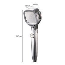 Load image into Gallery viewer, 4-mode Handheld Pressurized Shower Head with Pause Switch