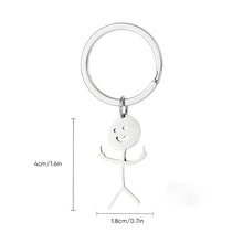 Load image into Gallery viewer, 🤣Funny stick figure keychain🔑