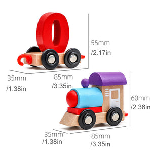 💥Hot Sale💥Wooden Digital Train Toy