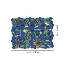 Load image into Gallery viewer, Children&#39;s Educational Puzzle Railway Car Playset