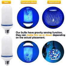Load image into Gallery viewer, Halloween LED Gravity Effect Fire Light